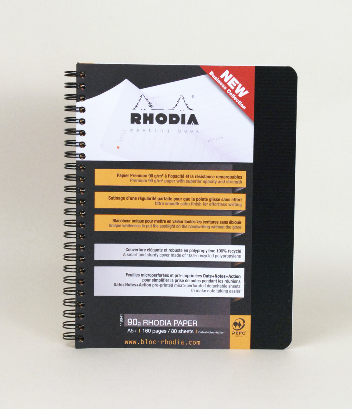 Rhodia Meeting Book A5 | BackstreetShopper.com.au