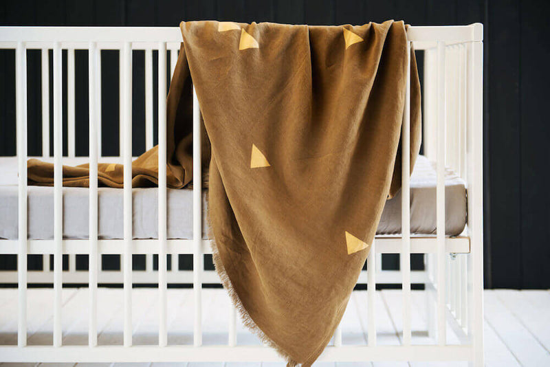 METALLIC LINEN THROW | MAJOR MINOR | BackstreetShopper.com.au