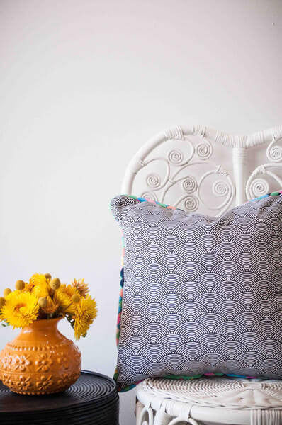 MONOCHROME MAJIC CUSHION | MILLY + EUGENE | BackstreetShopper.com.au