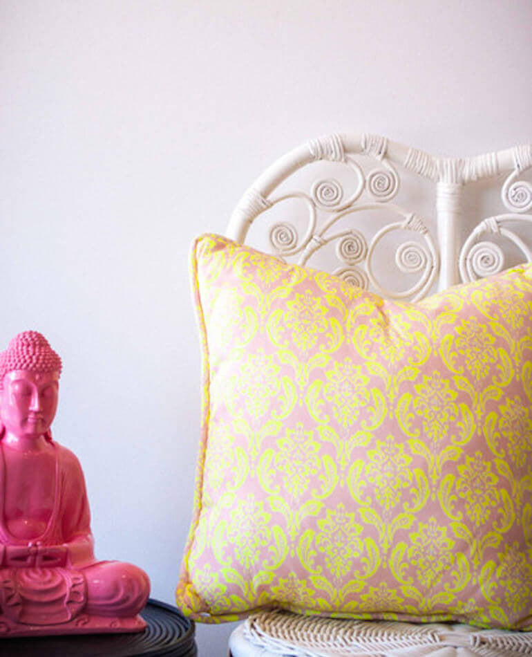 NEON BAROQUE CUSHION | MILLY + EUGENE | BackstreetShopper.com.au