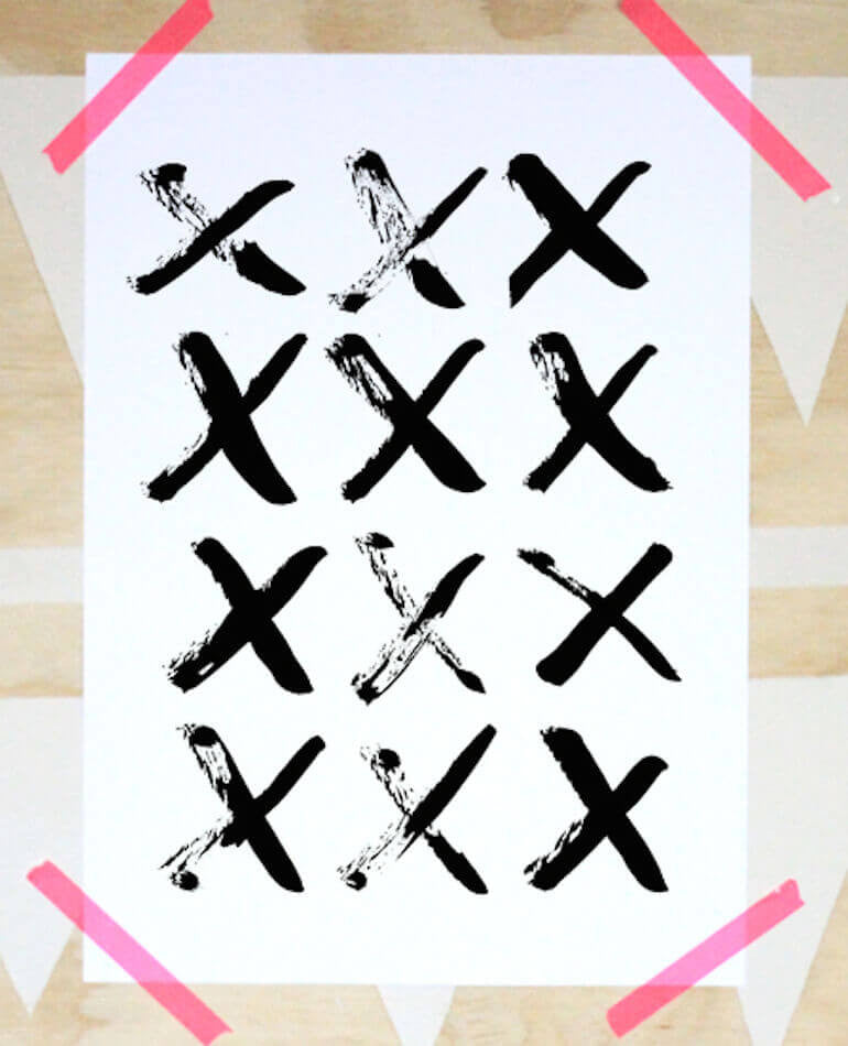 Peppa Hart | Showered in Kisses Art Print | BackstreetShopper.com.au