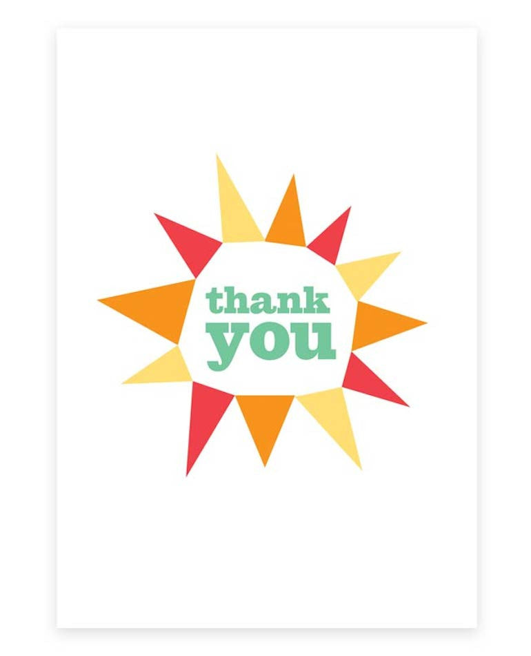 Thank you greeting card | Printspace | BackstreetShopper.com.au