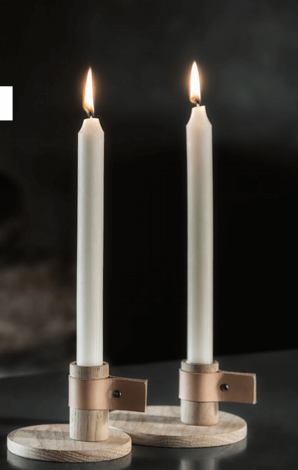 Bright Light Candle Holder – Natural, Small