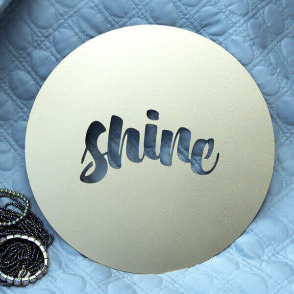 Shine Gold Outdoor Art | Lisa Sarah | BackstreetShopper.com.au