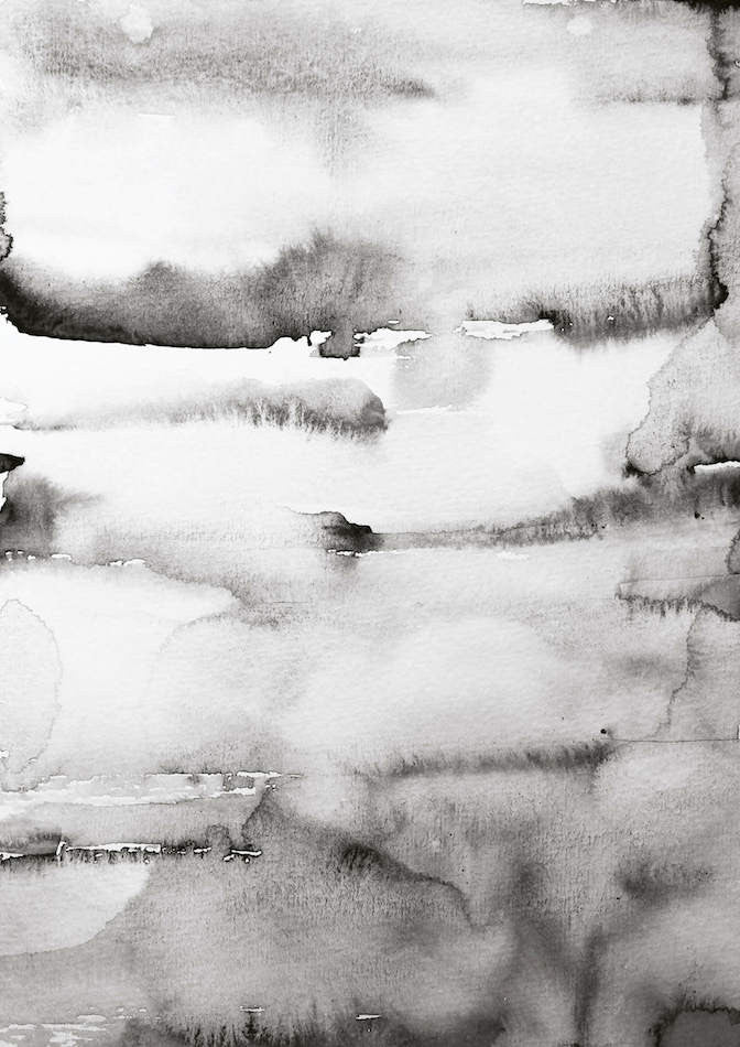 Art No 62 Grey Water Colour (Edt. 16) | Nynne Rosenvinge | BackstreetShopper.com.au
