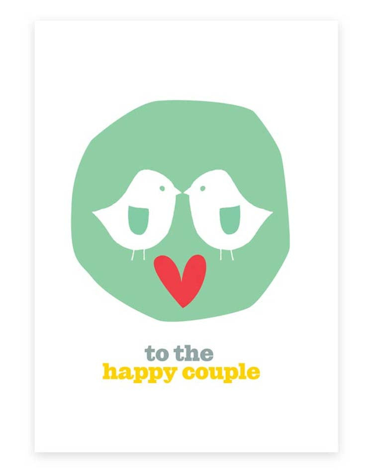 Happy Couple Greeting Card | Printspace | BackstreetShopper.com.au