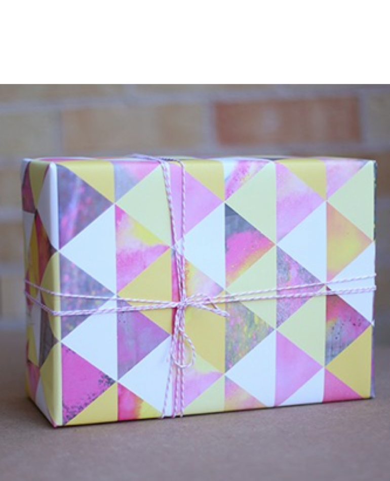 Holi Powder Wrapping Paper | Rachel Kennedy Design | BackstreetShopper.com.au